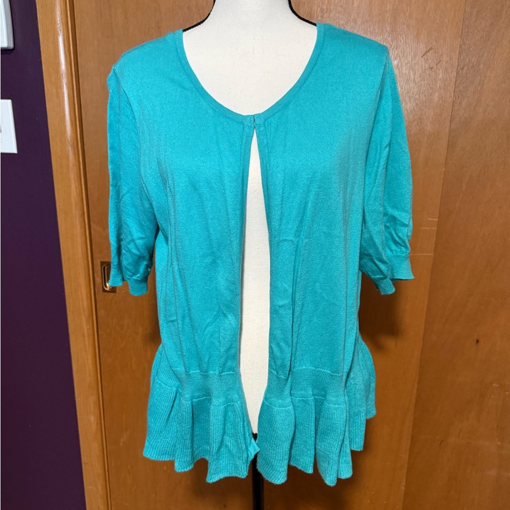 Worthington Turquoise Cardigan